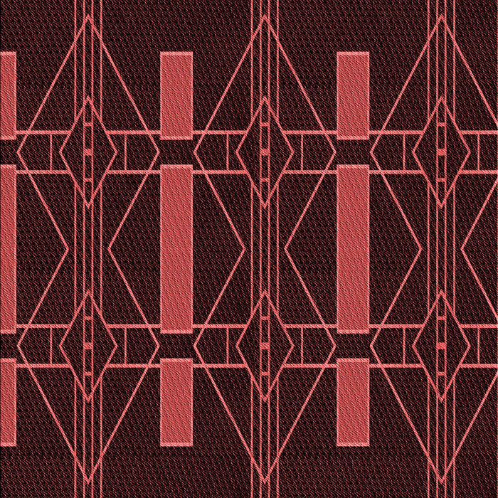 Patterned Chocolate Brown Rug, pat105rd