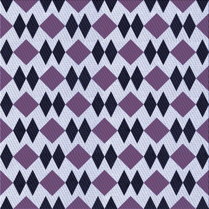 Round Patterned Purple Haze Purple Rug, pat1050blu