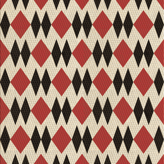 Machine Washable Transitional Saffron Red Rug, wshpat1050brn