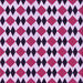 Round Patterned Blossom Pink Rug, pat1050pur