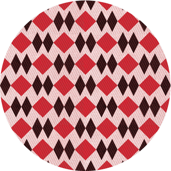 Square Machine Washable Transitional Pink Rug in a Living Room, wshpat1050rd