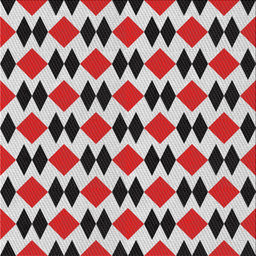 Sideview of Machine Washable Transitional Saffron Red Rug, wshpat1050