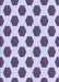 Patterned Bright Grape Purple Rug, pat1051blu