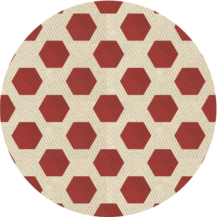 Square Machine Washable Transitional Golden Blonde Gold Rug in a Living Room, wshpat1051brn