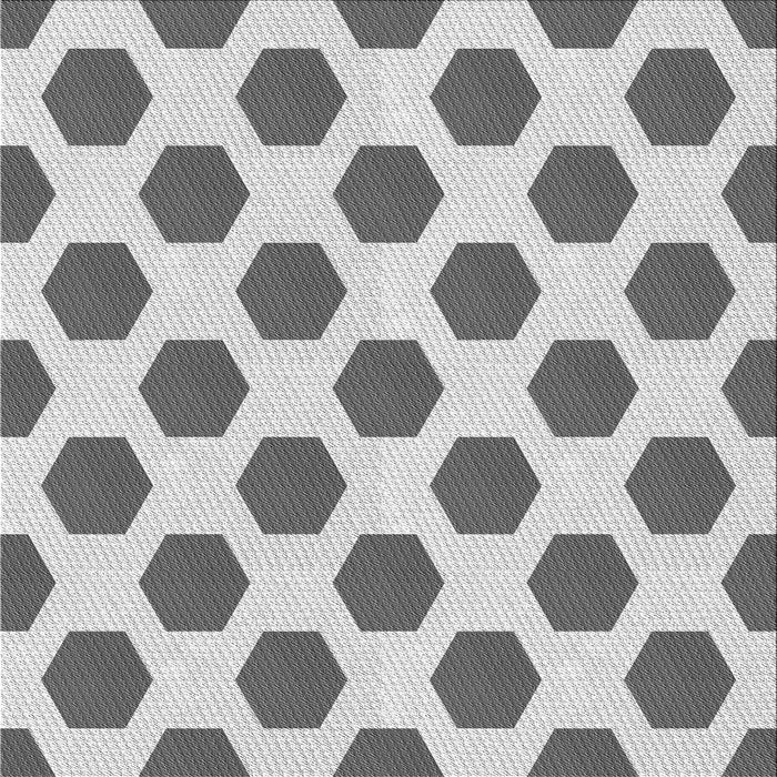 Round Machine Washable Transitional Smokey Gray Rug, wshpat1051gry