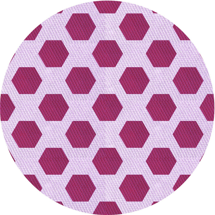 Square Machine Washable Transitional Blossom Pink Rug in a Living Room, wshpat1051pur