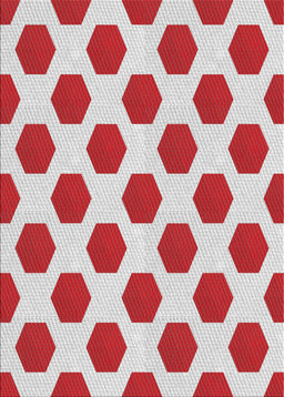 Patterned Platinum Gray Novelty Rug, pat1051