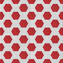 Square Patterned Platinum Gray Novelty Rug, pat1051
