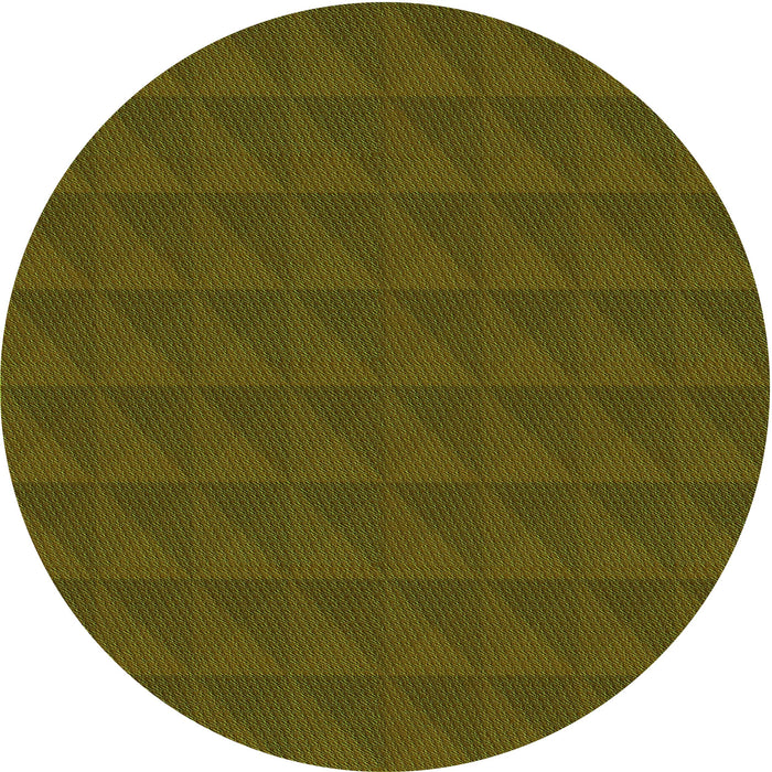 Square Patterned Olive Green Rug, pat1052grn