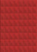 Patterned Red Rug, pat1052org