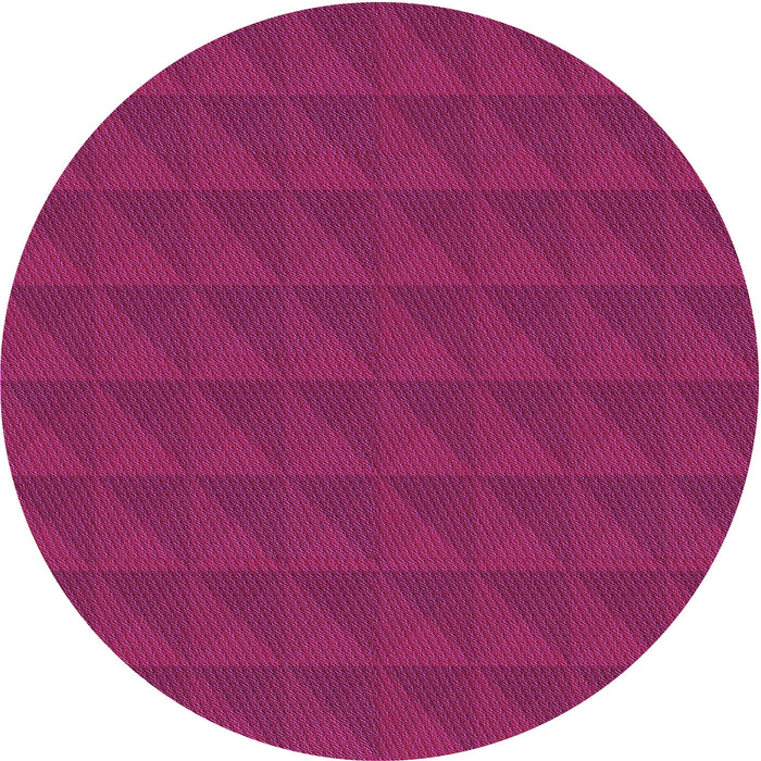Square Patterned Deep Pink Rug, pat1052pur