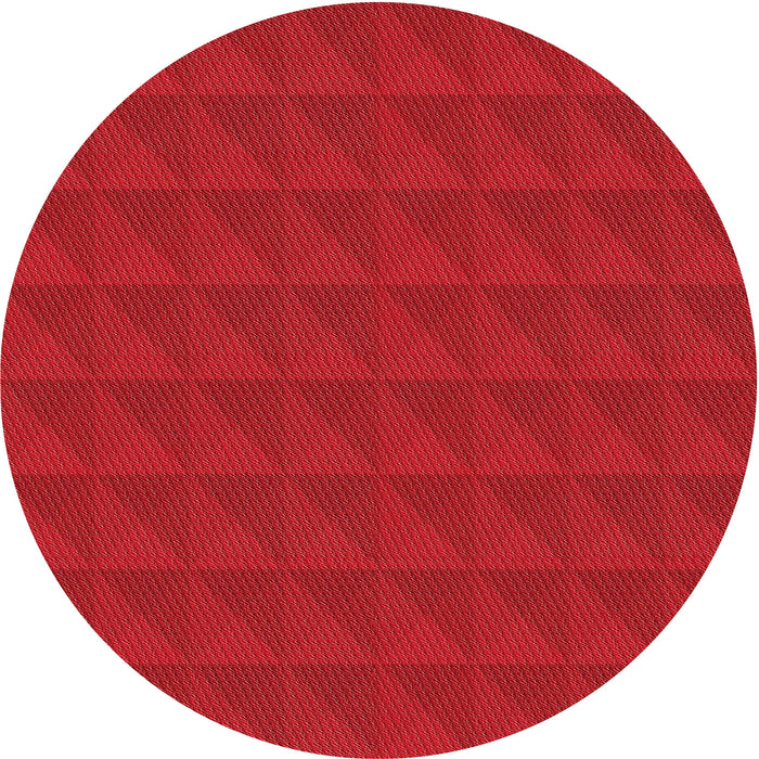 Square Patterned Red Rug, pat1052rd