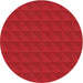 Square Patterned Red Rug, pat1052rd