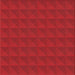 Square Patterned Red Novelty Rug, pat1052