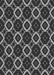 Patterned Midnight Gray Rug, pat1053gry