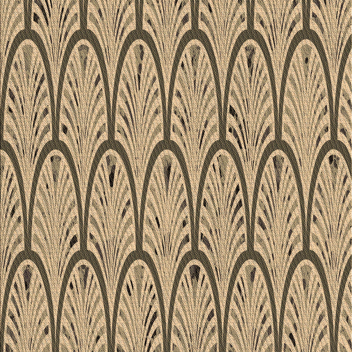 Machine Washable Transitional Oak Brown Rug, wshpat1054brn