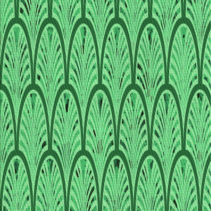 Patterned Lime Mint Green Rug, pat1054grn