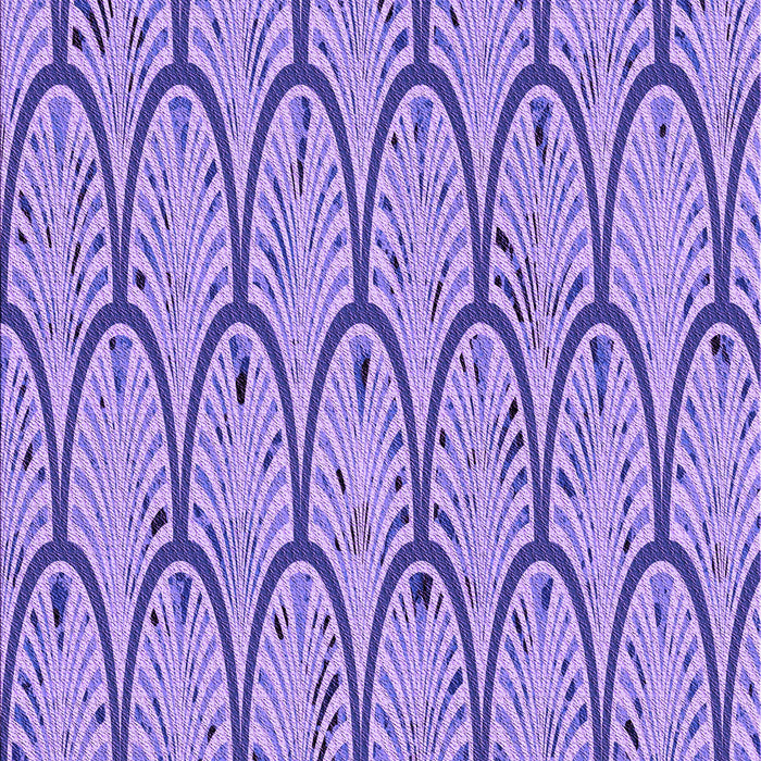 Patterned Mauve Purple Rug, pat1054pur