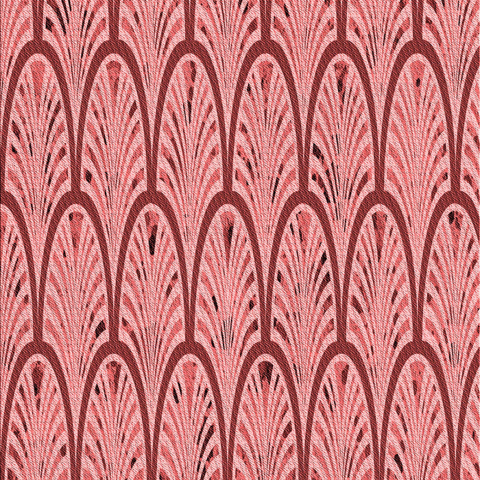 Machine Washable Transitional Pastel Pink Rug, wshpat1054rd