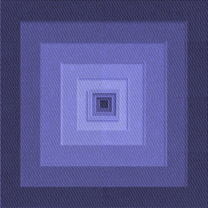 Round Patterned Light Slate Blue Rug, pat1057blu