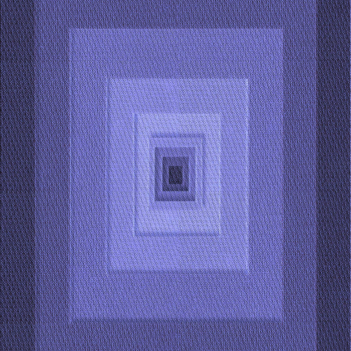 Patterned Light Slate Blue Rug, pat1057blu