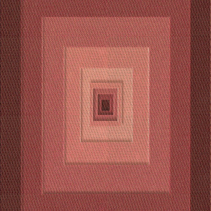 Patterned Orange Rug, pat1057brn