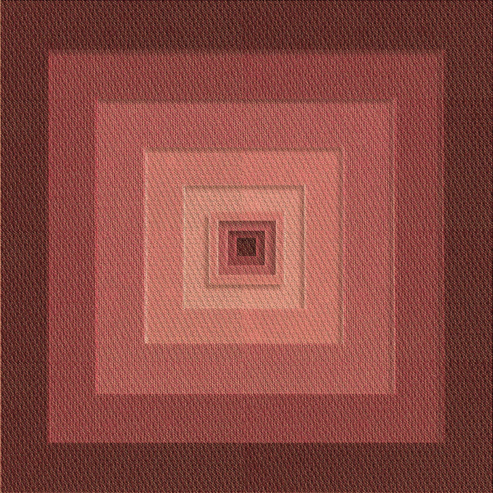 Round Patterned Orange Rug, pat1057brn