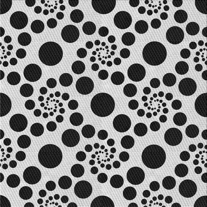 Sideview of Machine Washable Transitional Charcoal Black Rug, wshpat1058