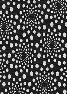 Patterned Black Novelty Rug, pat1059