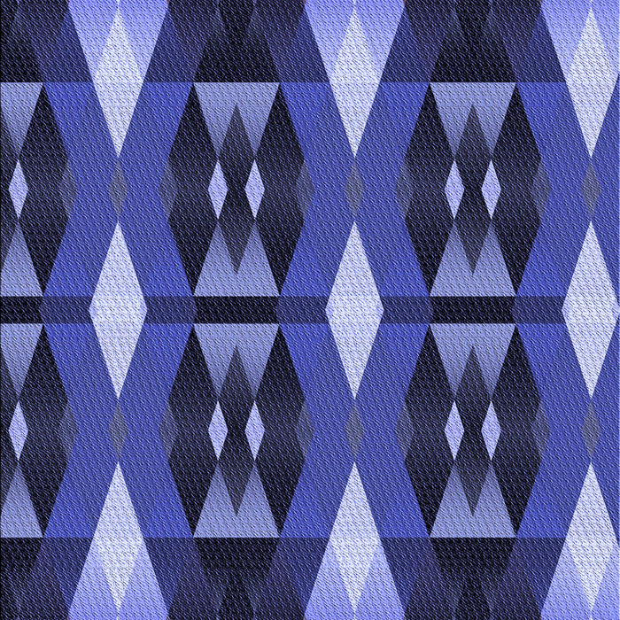 Patterned Light Slate Blue Rug, pat106blu