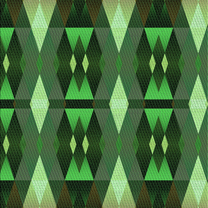 Patterned Dark Forest Green Rug, pat106grn