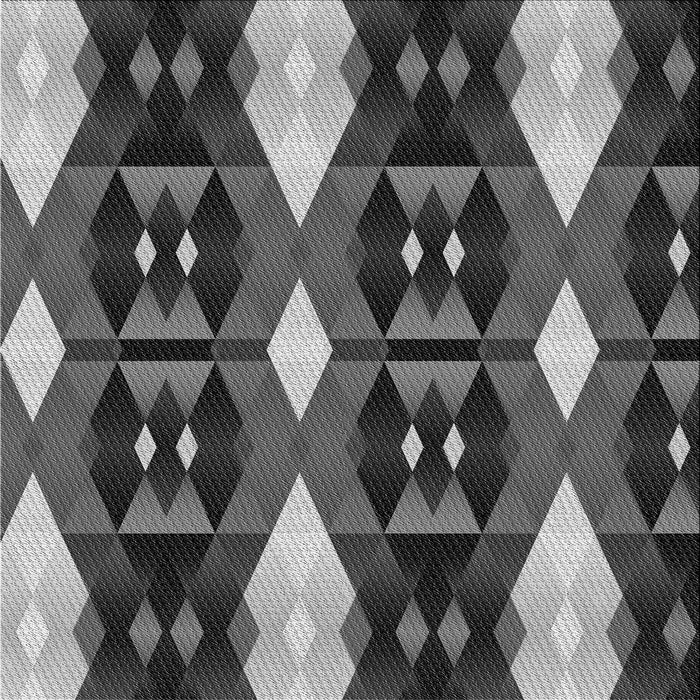 Round Patterned Gunmetal Gray Rug, pat106gry