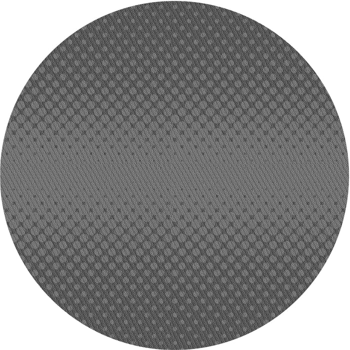 Square Patterned Platinum Gray Rug, pat1060gry