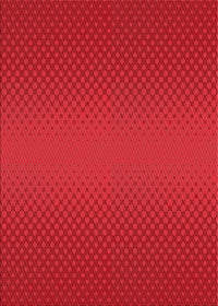 Machine Washable Transitional Red Rug, wshpat1060rd