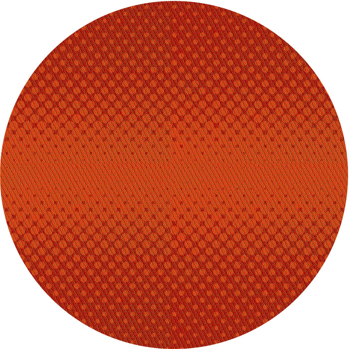 Square Patterned Scarlet Red Rug, pat1060yw