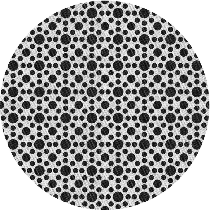 Square Machine Washable Transitional Charcoal Black Rug in a Living Room, wshpat1061gry