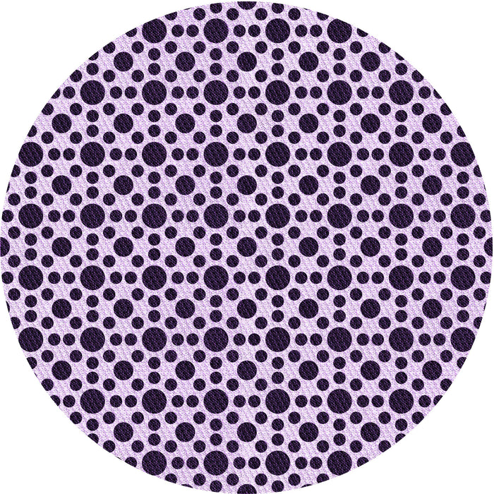 Square Patterned Blossom Pink Rug, pat1061pur