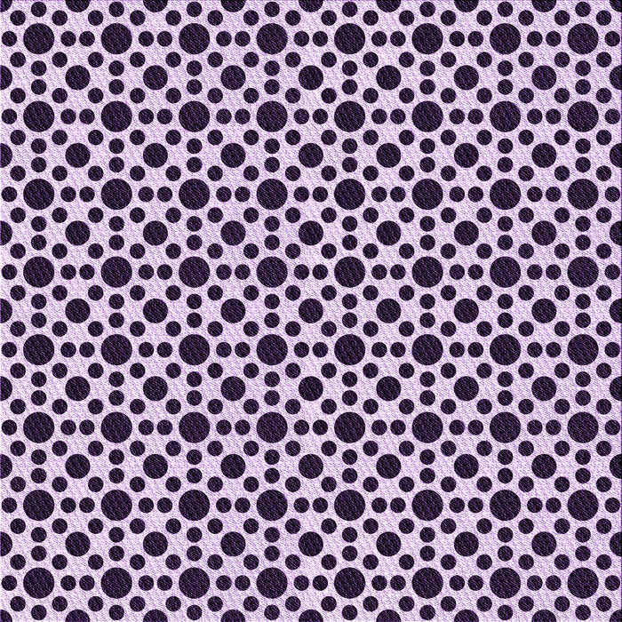 Round Patterned Blossom Pink Rug, pat1061pur