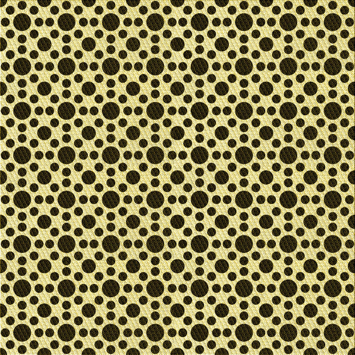 Round Patterned Milk Chocolate Brown Rug, pat1061yw