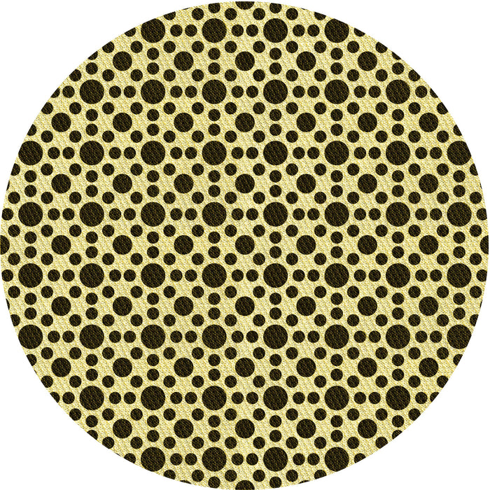 Square Patterned Milk Chocolate Brown Rug, pat1061yw