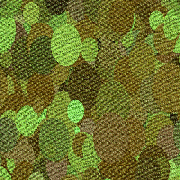 Patterned Dark Bronze Brown Rug, pat1062grn