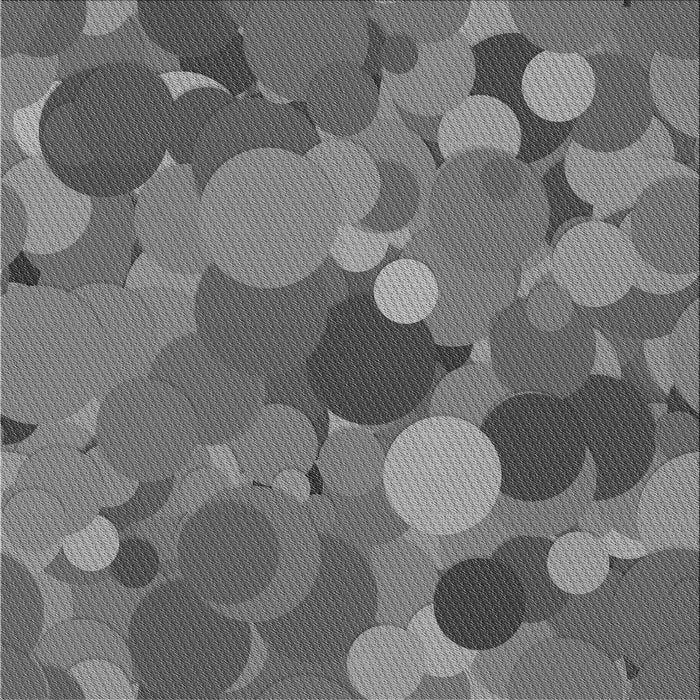 Round Machine Washable Transitional Grey Gray Rug, wshpat1062gry