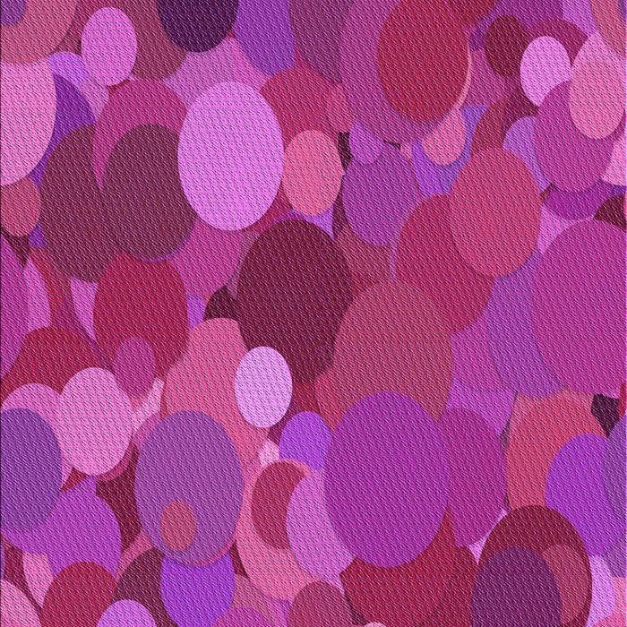 Patterned Neon Pink Rug, pat1062pur