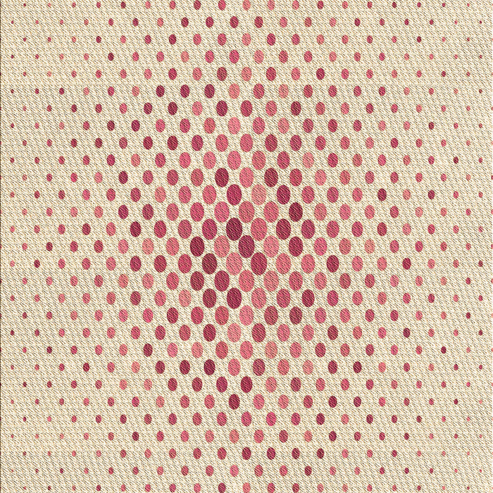 Machine Washable Transitional Peach Beige Rug, wshpat1063brn