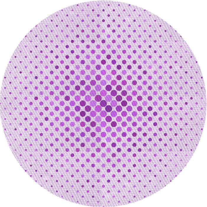 Square Machine Washable Transitional Purple Rug in a Living Room, wshpat1063pur