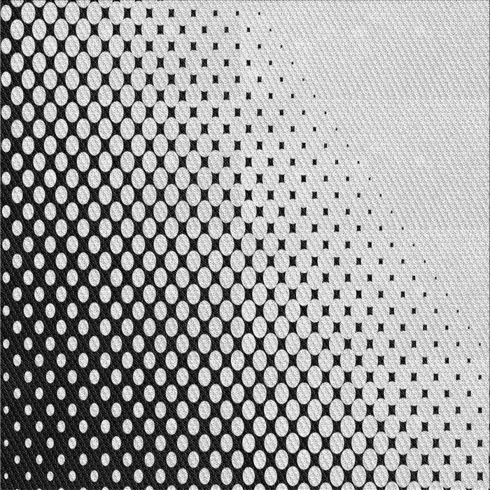 Round Machine Washable Transitional Platinum Gray Rug, wshpat1064gry