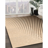 Patterned Golden Blonde Gold Rug, pat1064org