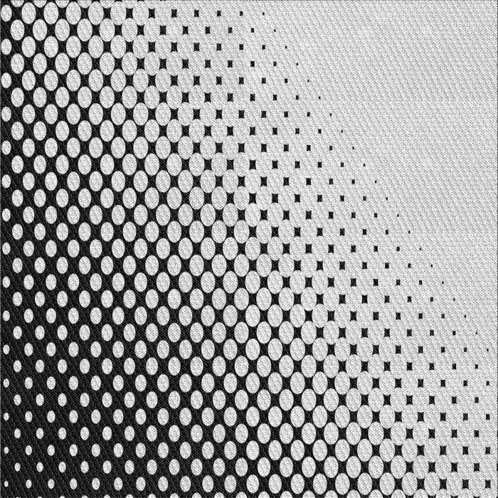 Sideview of Machine Washable Transitional Platinum Gray Rug, wshpat1064