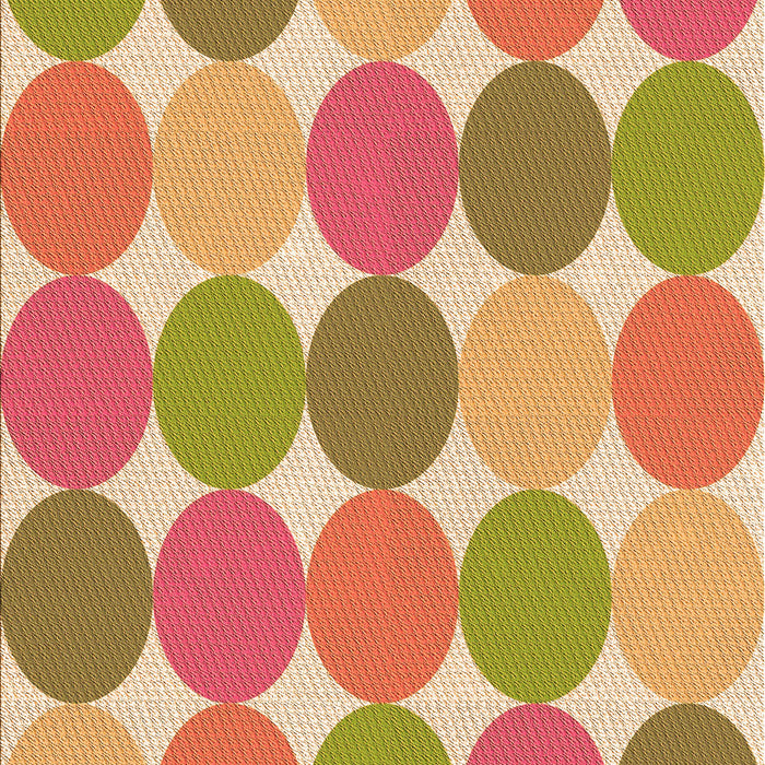 Patterned Red Rug, pat1065org