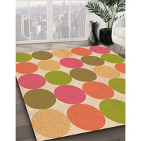 Patterned Red Rug, pat1065org